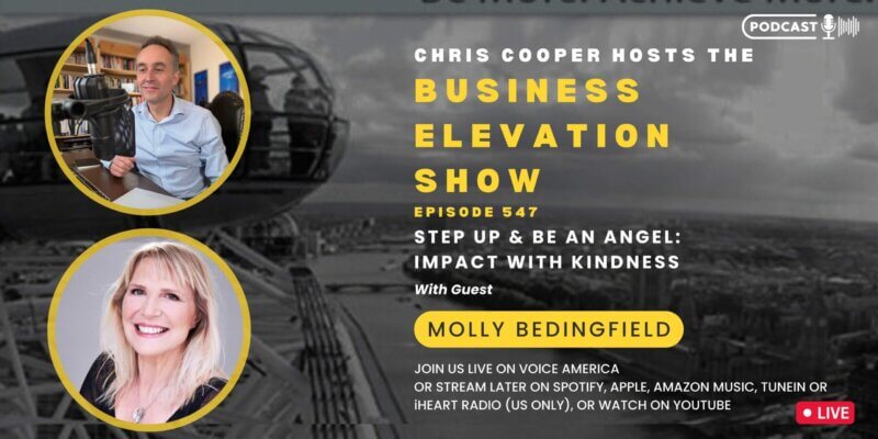 Interview – Step Up Be An Angel with Molly Bedingfield and Chris Cooper