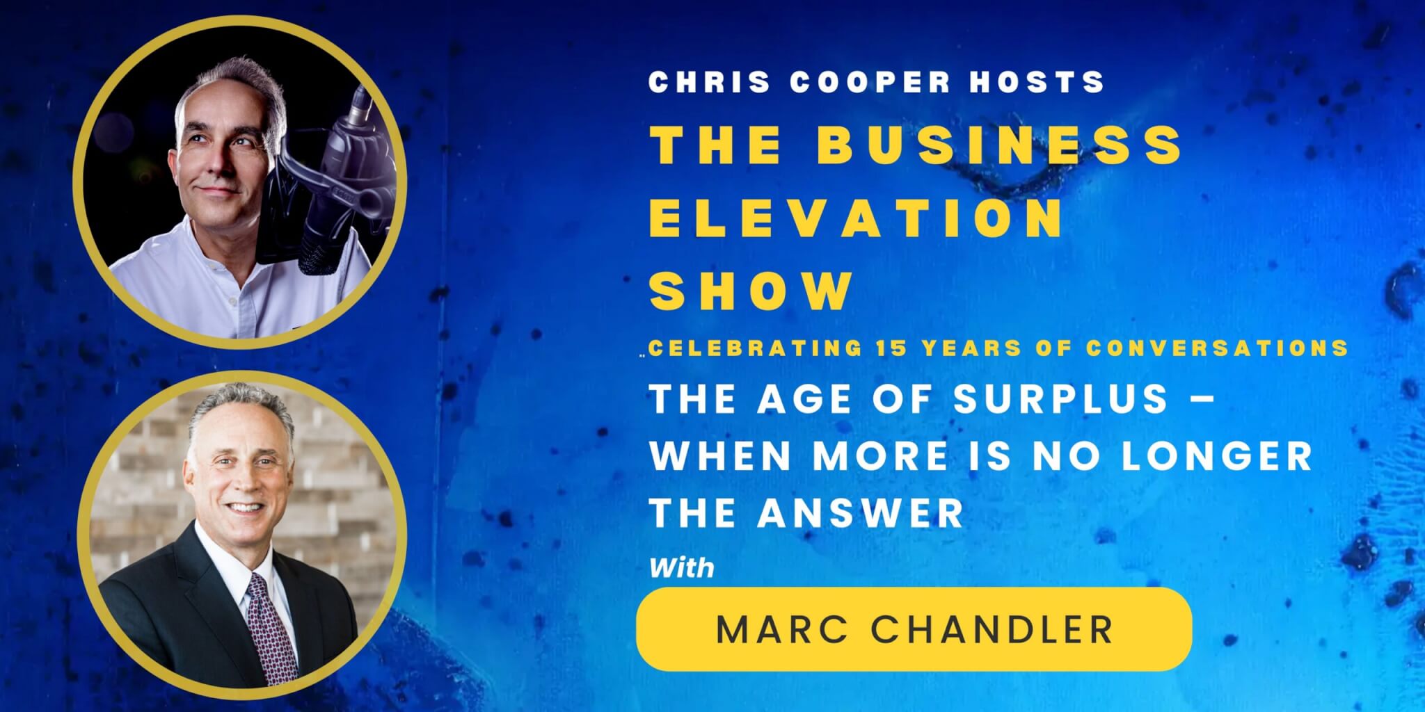 Marc Chandler: The Age of Surplus – When More Is No Longer the Answer